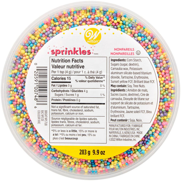 MÉLANGE BONBON PETITES BILLES COULEURS 10 OZ. WILTON