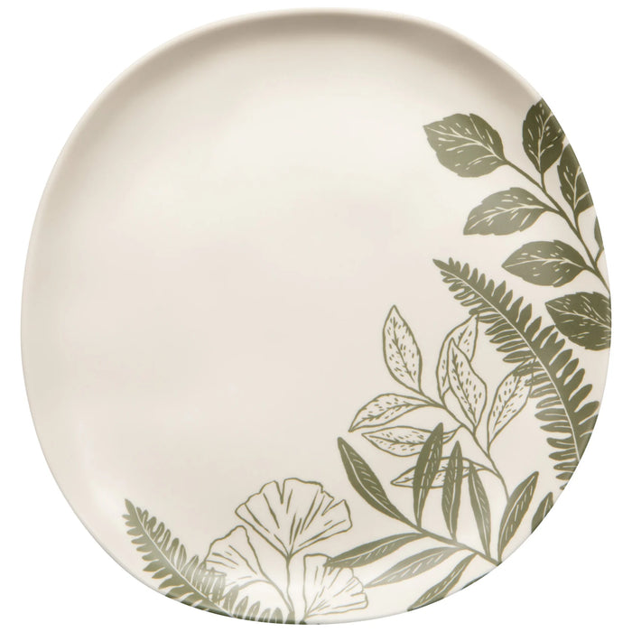 ASSIETTE 11" MÉLAMINE FEUILLAGE DANICA