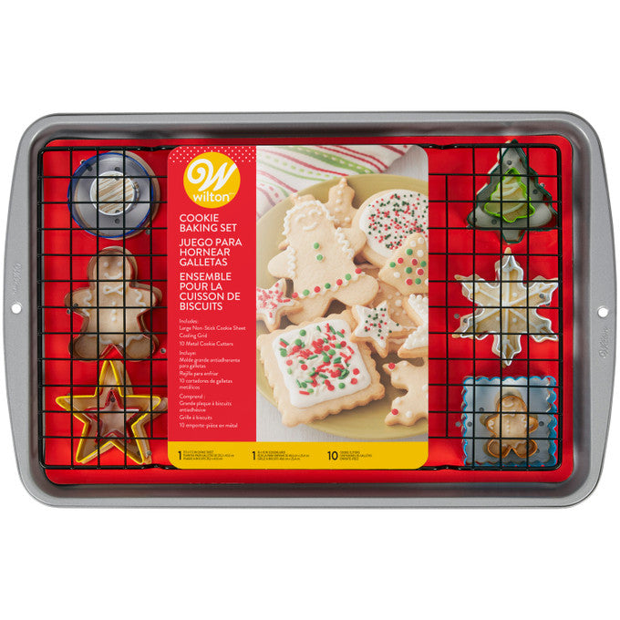 ENSEMBLE POUR CUISSON BISCUITS DE NOËL WILTON