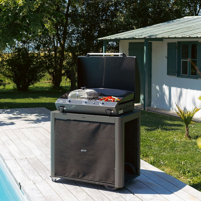 CHARIOT ACHILLE 92 CM. GRIS CARGO & RIDEAU ENO