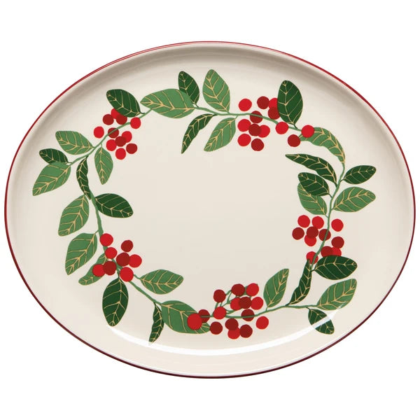 ASSIETTE "BAIES" 7.5" X 9" DANICA