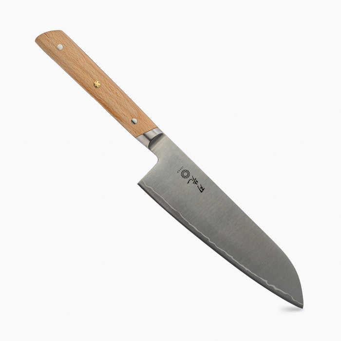 COUTEAU SANTOKU 7" HÊTRE CANADIEN HAZAKI