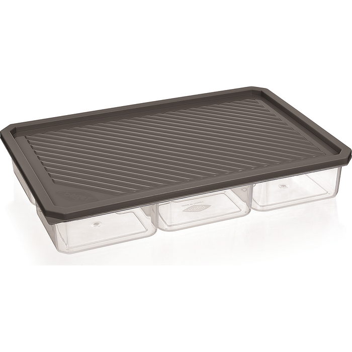 PLAT RECTANGLE A COMPARTIMENTS KAYALI