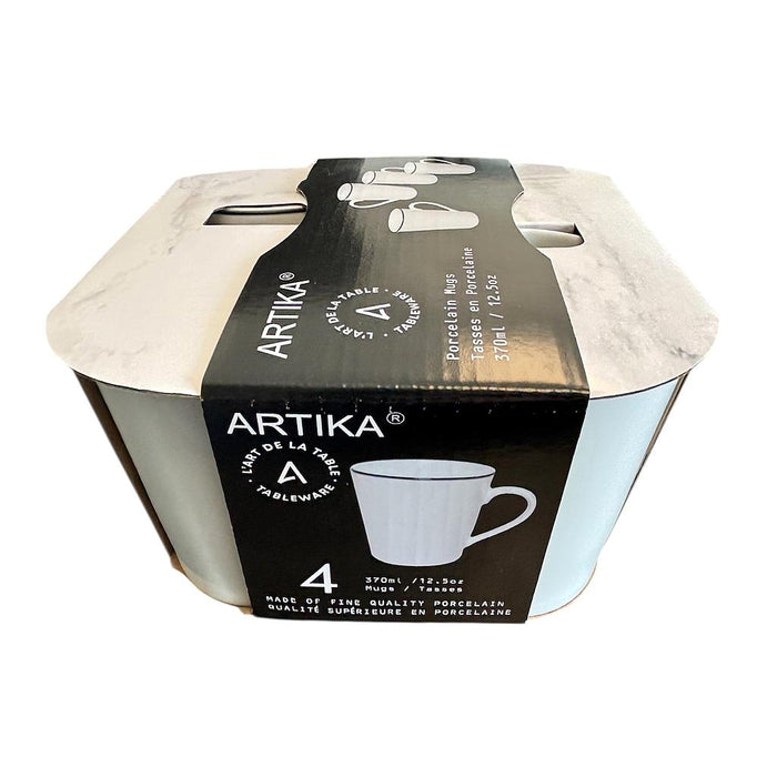 ENS. (4) TASSES 370 ML. "ARTIKA" KAYALI