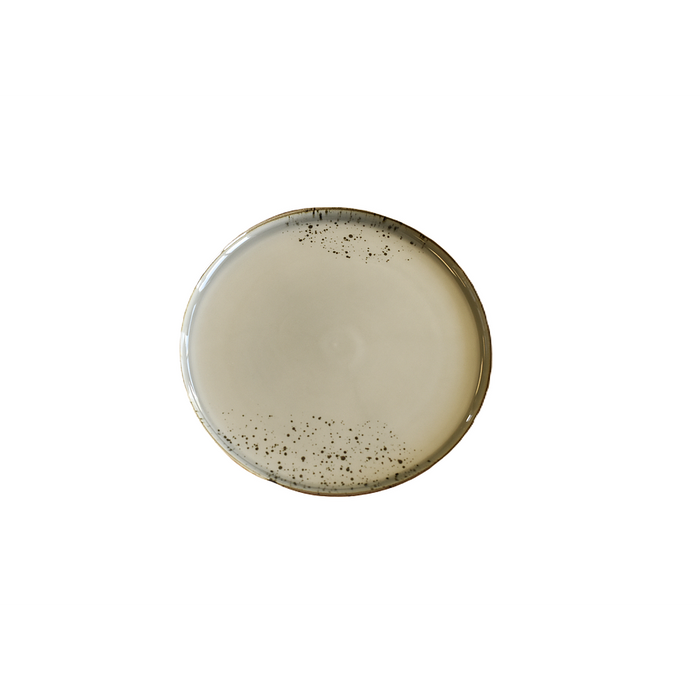 ASSIETTE 9.5" GRISE "TERRA" KAYALI