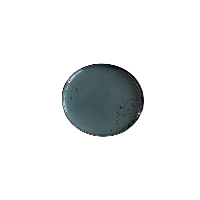 ASSIETTE RONDE 7" BLEUE KAYALI