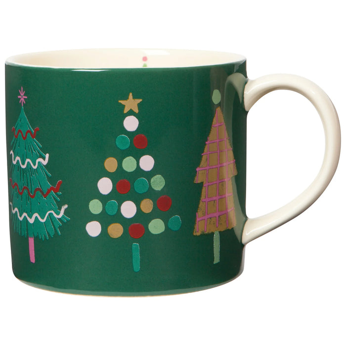 TASSE 14 OZ. SAPINS DANS BOîTE DANICA