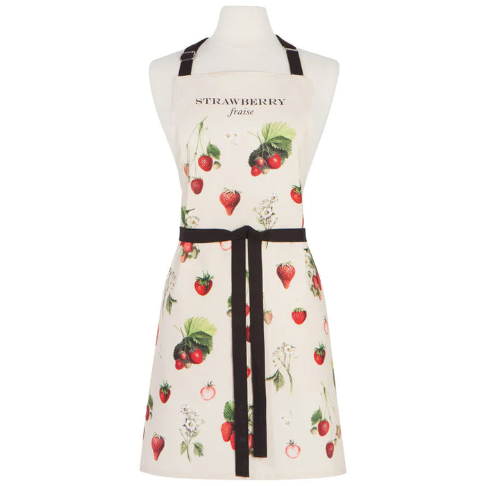 TABLIER FRAISES VINTAGE DANICA