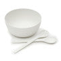 ENSEMBLE À SALADE 3 PCES BLANC INTER CONTINENTAL