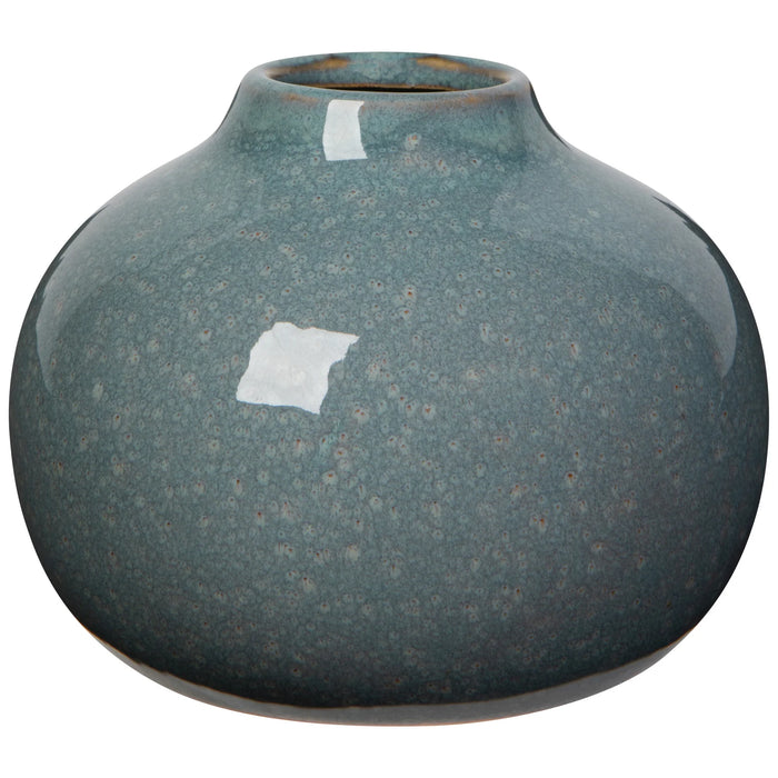 VASE 3.5" X 3.25" BLEU DANICA