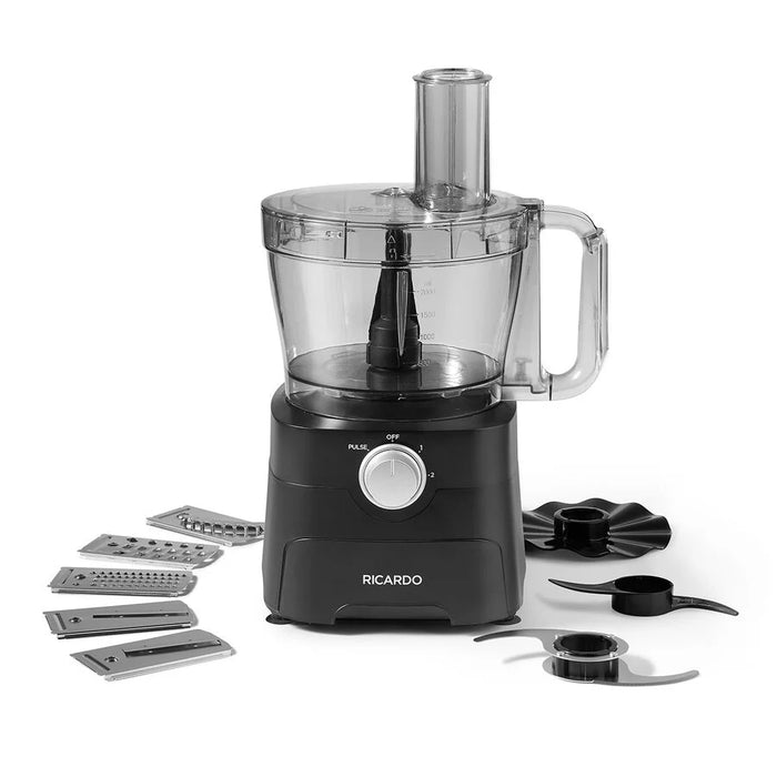 ROBOT CULINAIRE 14 TASSES, 1000WATTS RICARDO