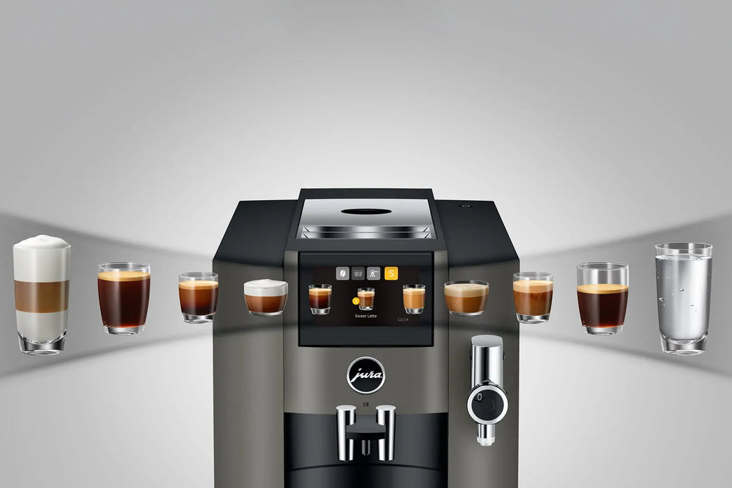 MACHINE À CAFÉ S8 DARK INOX JURA