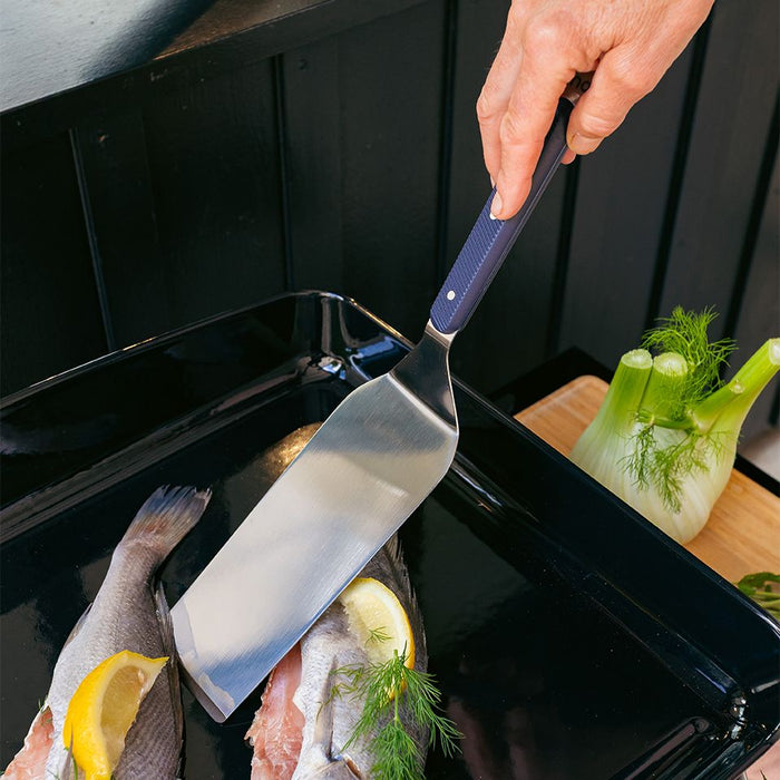 SPATULE À PLANCHA LONGUE EN INOX ENO
