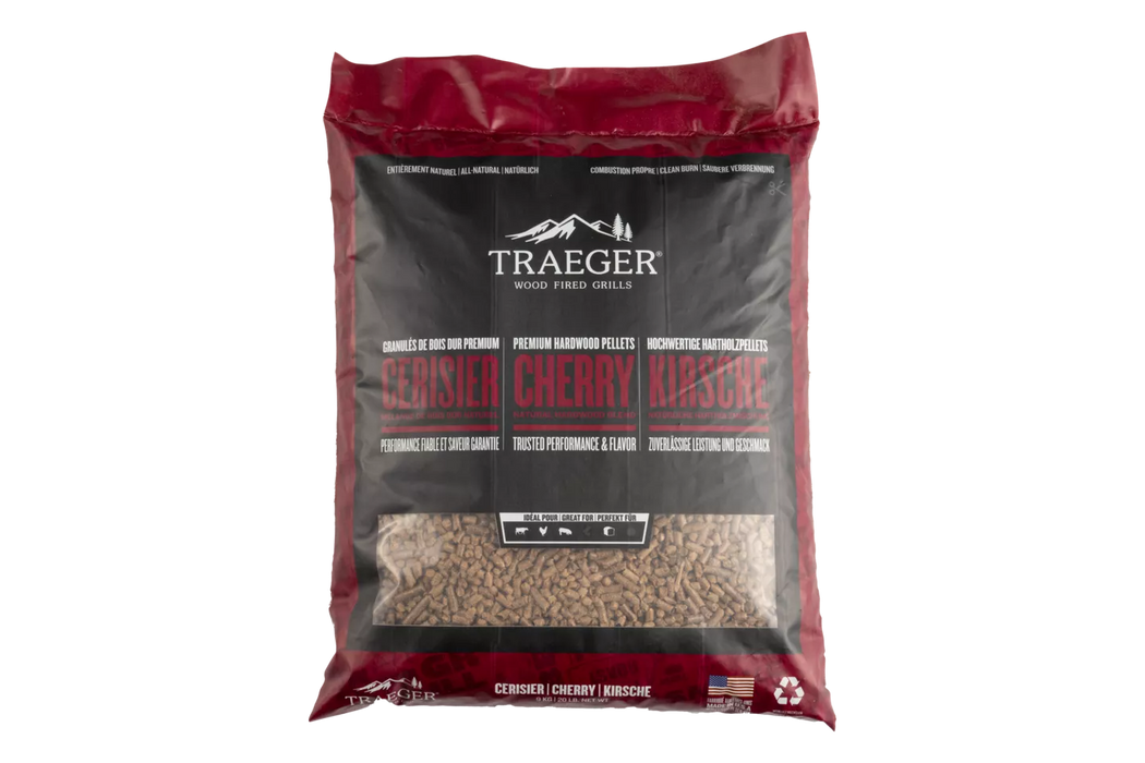 SAC 9KG. GRANULES DE BOIS CERISE TRAEGER