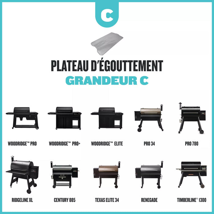 PQT (5) REVÊTEMENT DE CUVETTE D'ÉGOUTTEMENT TRAEGER