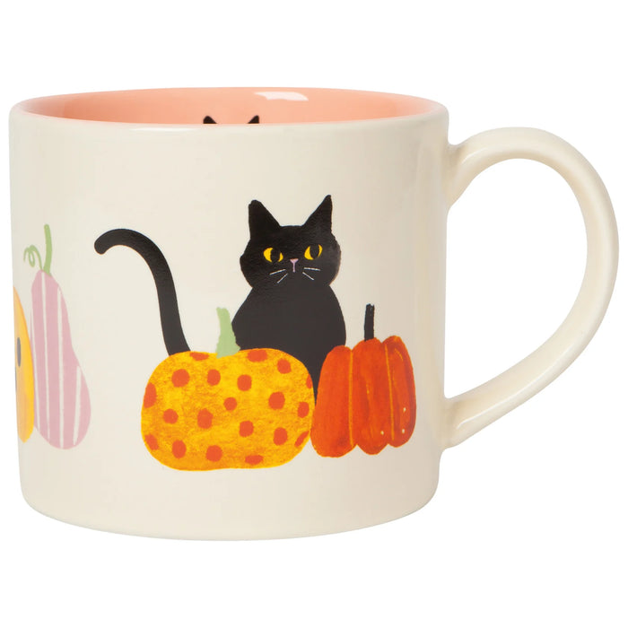 MUG 14 OZ. CHAT ET CITROUILLE DANICA