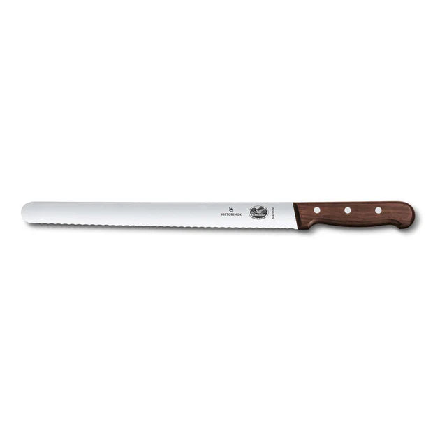 TRANHEUR DENTELÉ 12" MANCHE BOIS VICTORINOX