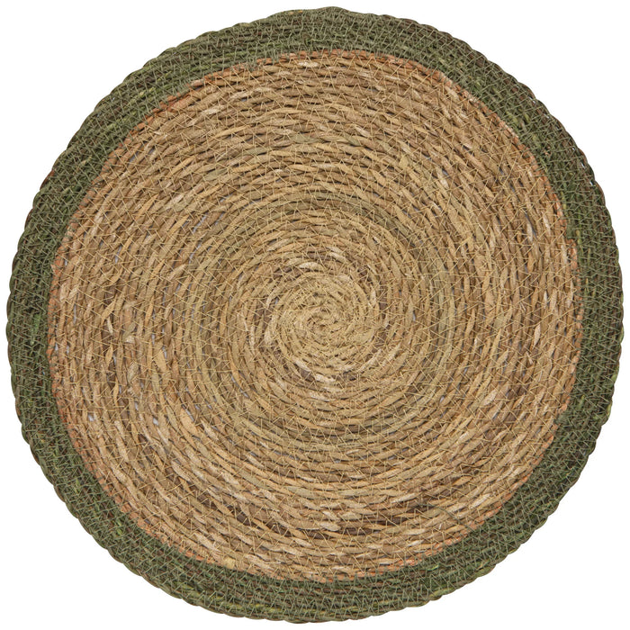 NAPPERON ROND 14.5" VERT DANICA