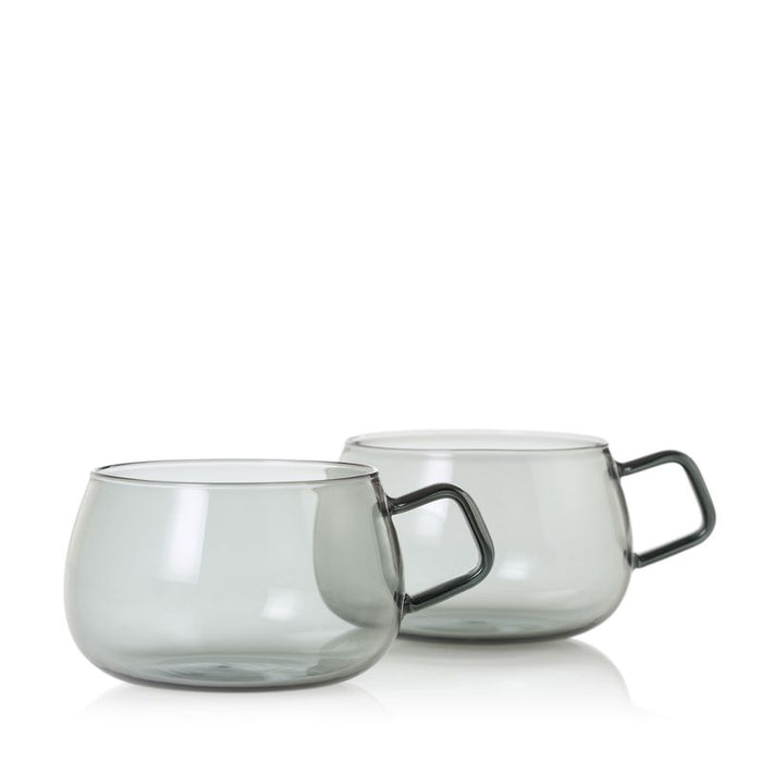 ENS. (2) TASSES EN VERRE 400 ML. SWISSMAR