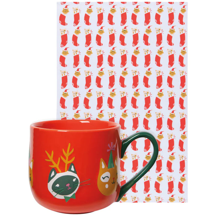 ENS. MUG 15 OZ. CHAT & L INGE VAISSELLE DANICA